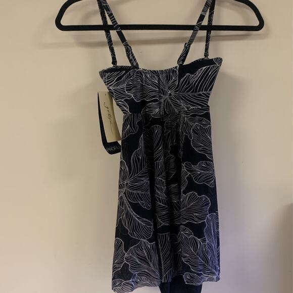 Profile by Gottex Women's SIZE 6 Soiree Bandeau Strapless Flyaway One Pi… - Picture 3 of 7